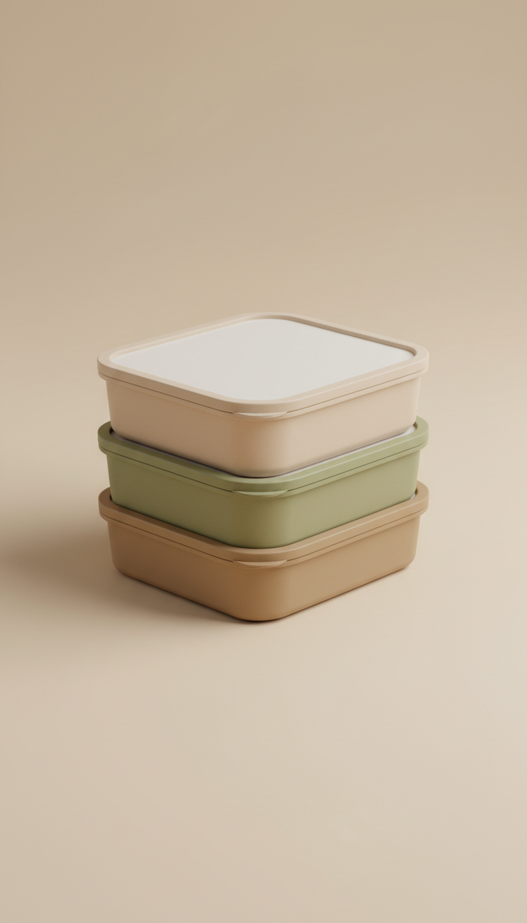 Rectangular Reusable Meal Box
